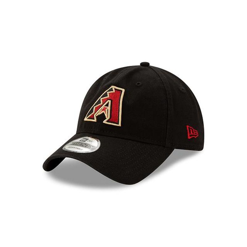 MLB Arizona Diamondbacks Core Classic 9Twenty Adjustable (LWH8869) - Black New Era Caps